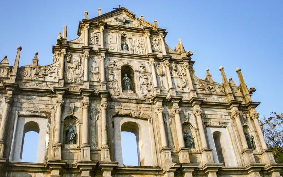 the Ruins of St. Paul's