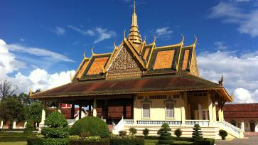 Grand palace in Cambodia