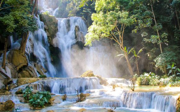 Kuang Si Waterfalls in Laos
