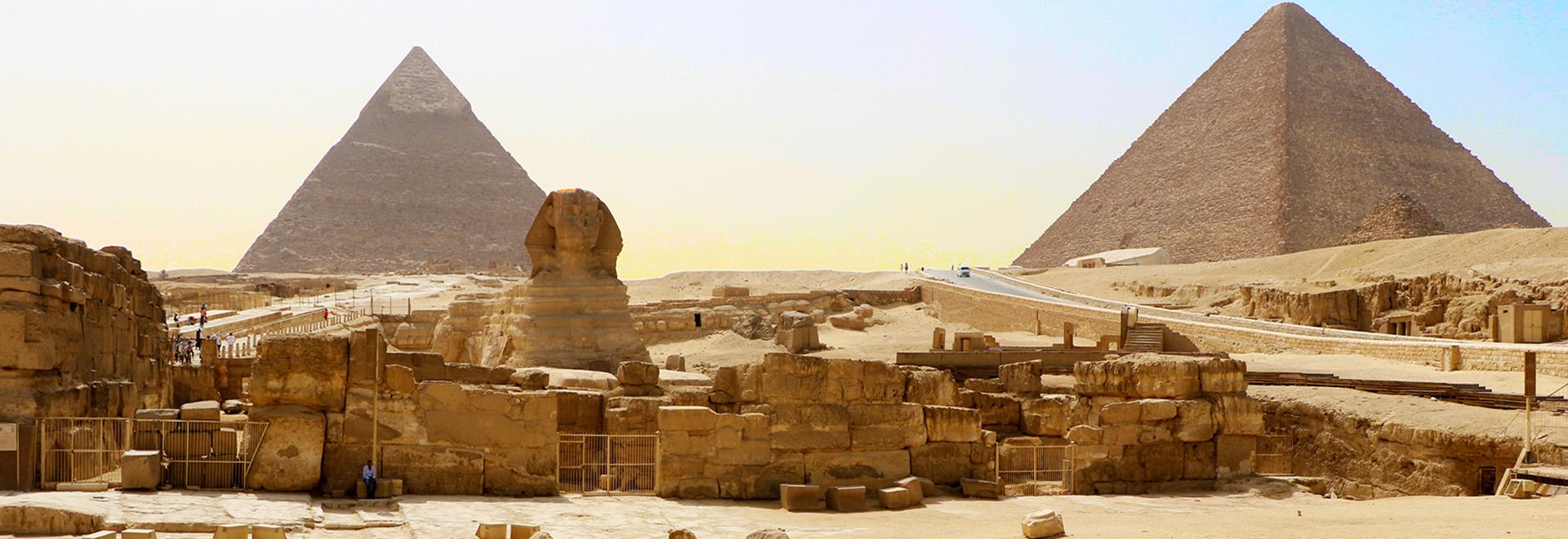 Sphinx and Pyramids