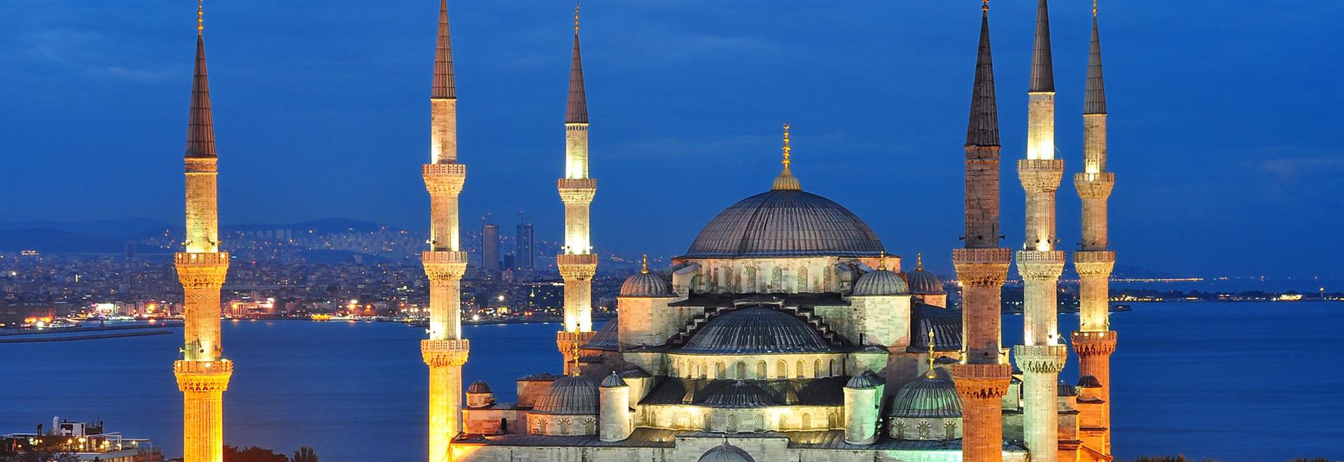 the Blue Mosque