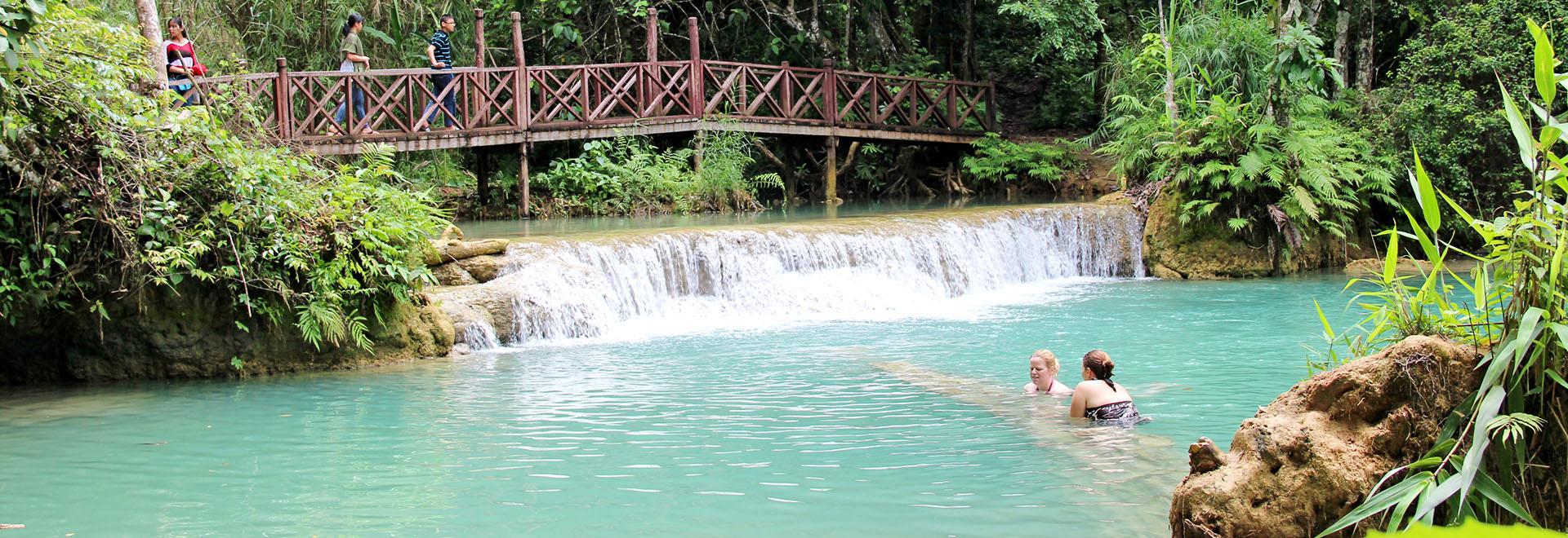 Kuang Si Waterfalls in Laos