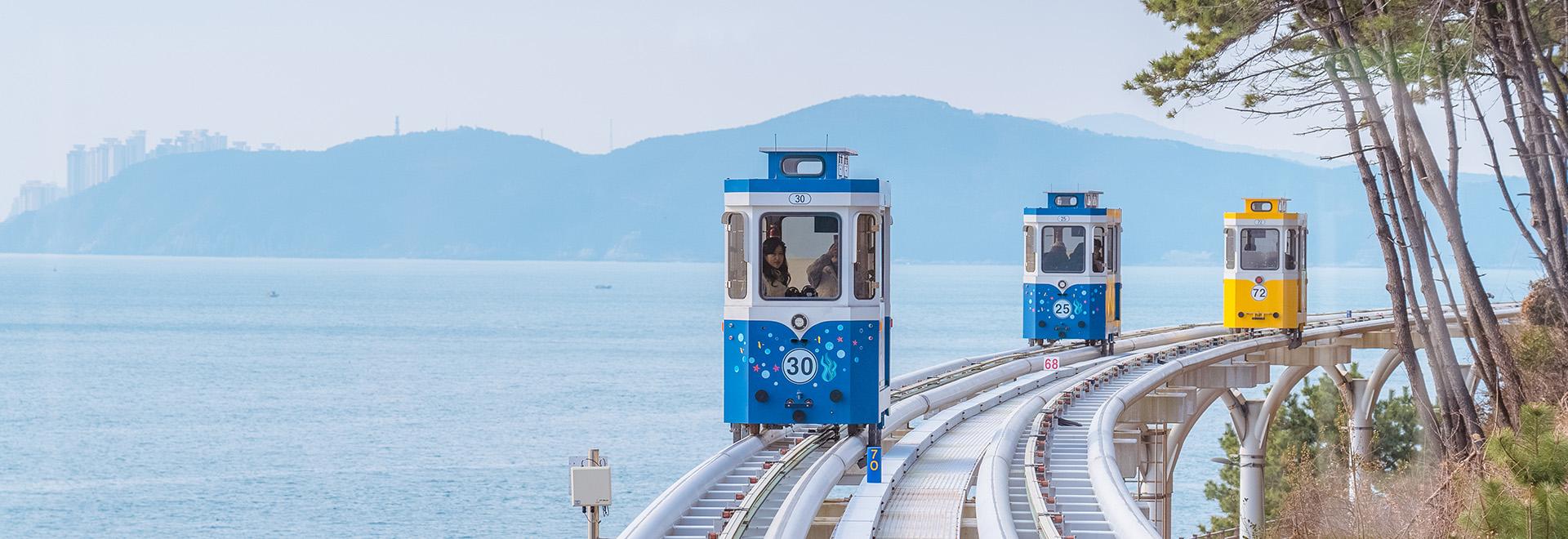 Haeundae Blue Line Park in Seoul
