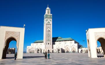 Hassan II Mosque in Morocco