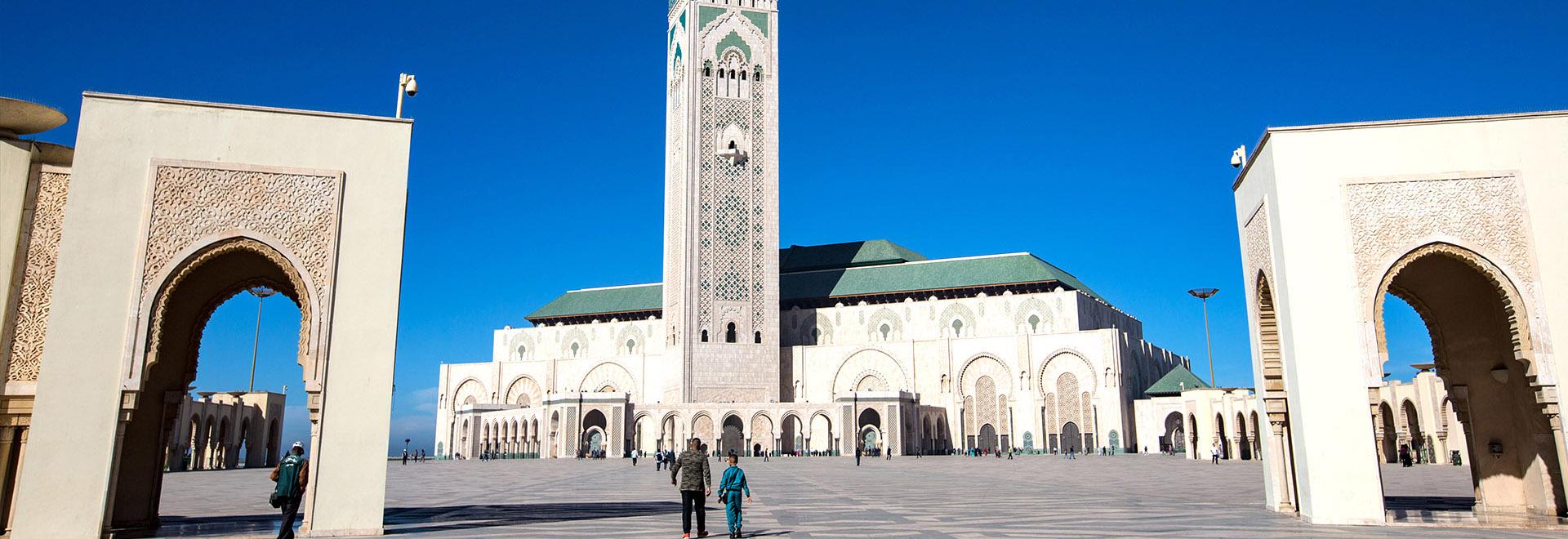 Hassan II Mosque in Morocco