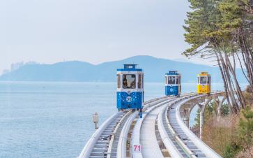 Haeundae Blue Line Park in Seoul