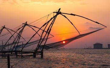 Chinese Fishnets in Kochi India